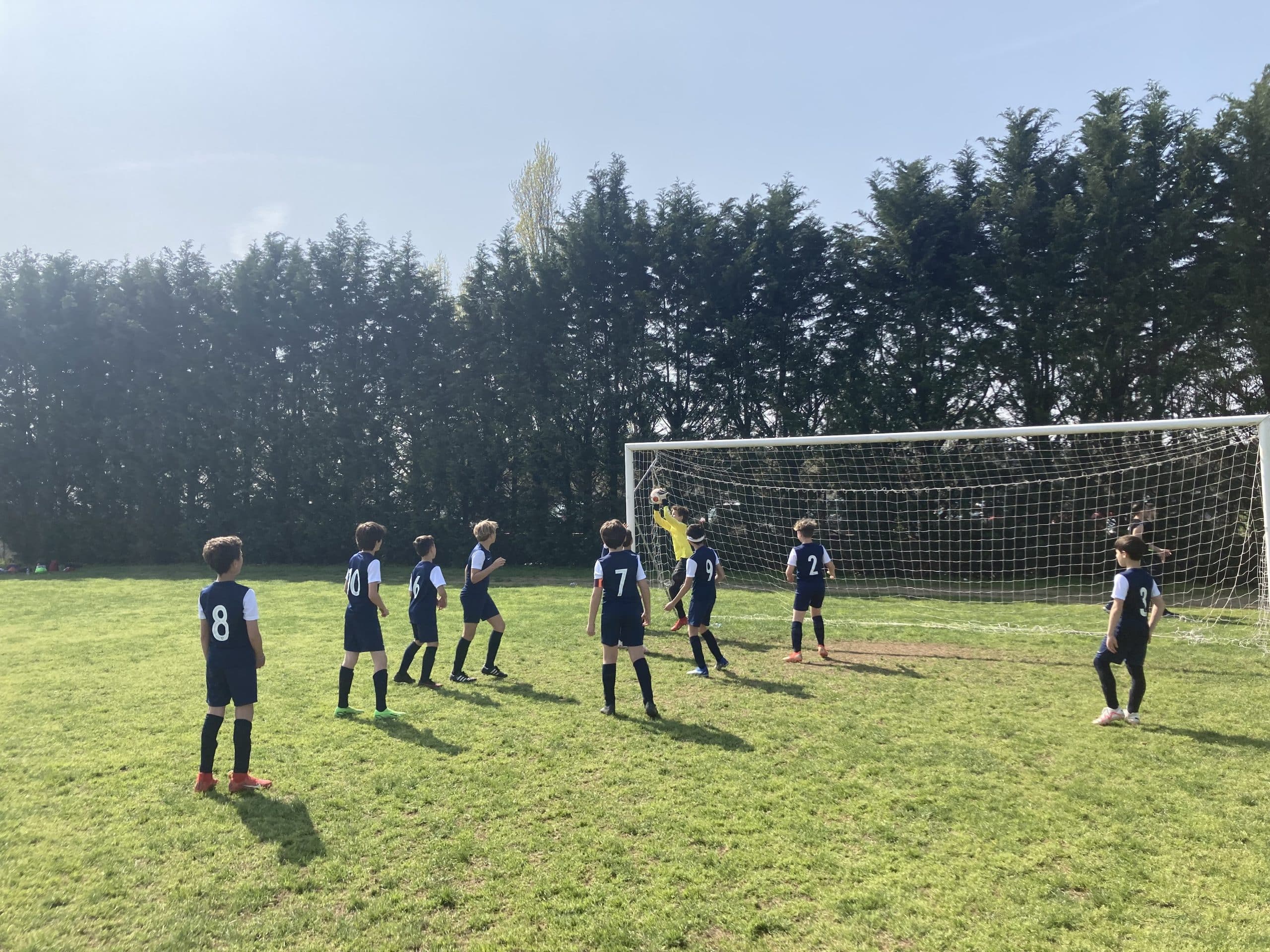 U11 boys football team competes in Verona Image