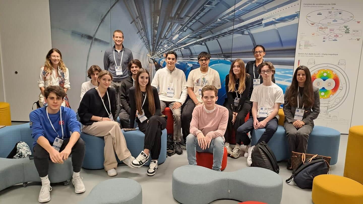 Year 13 students explore the wonders of CERN in Geneva Image